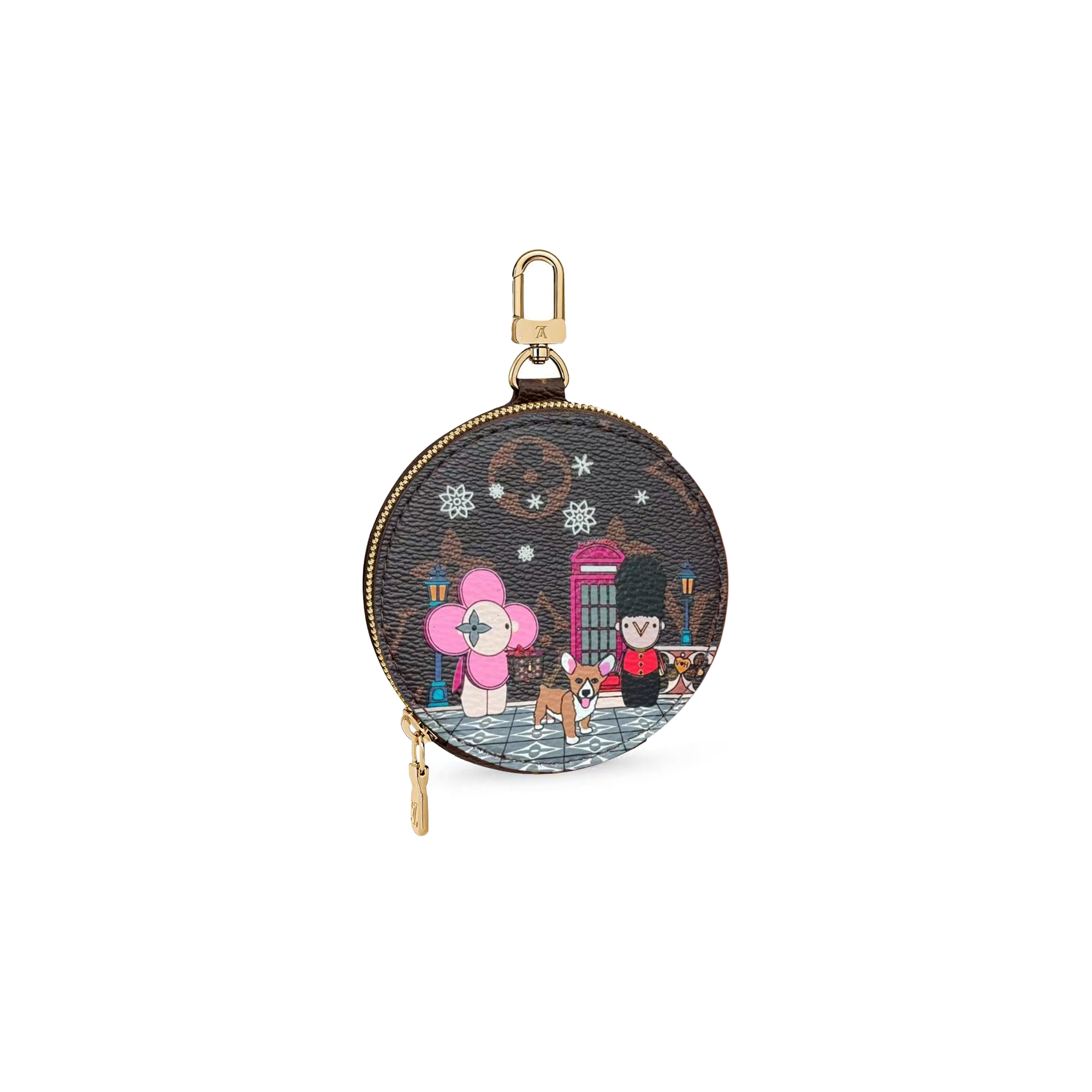 l0*is V*t0n round coin purse 100385 (9*9*2cm)